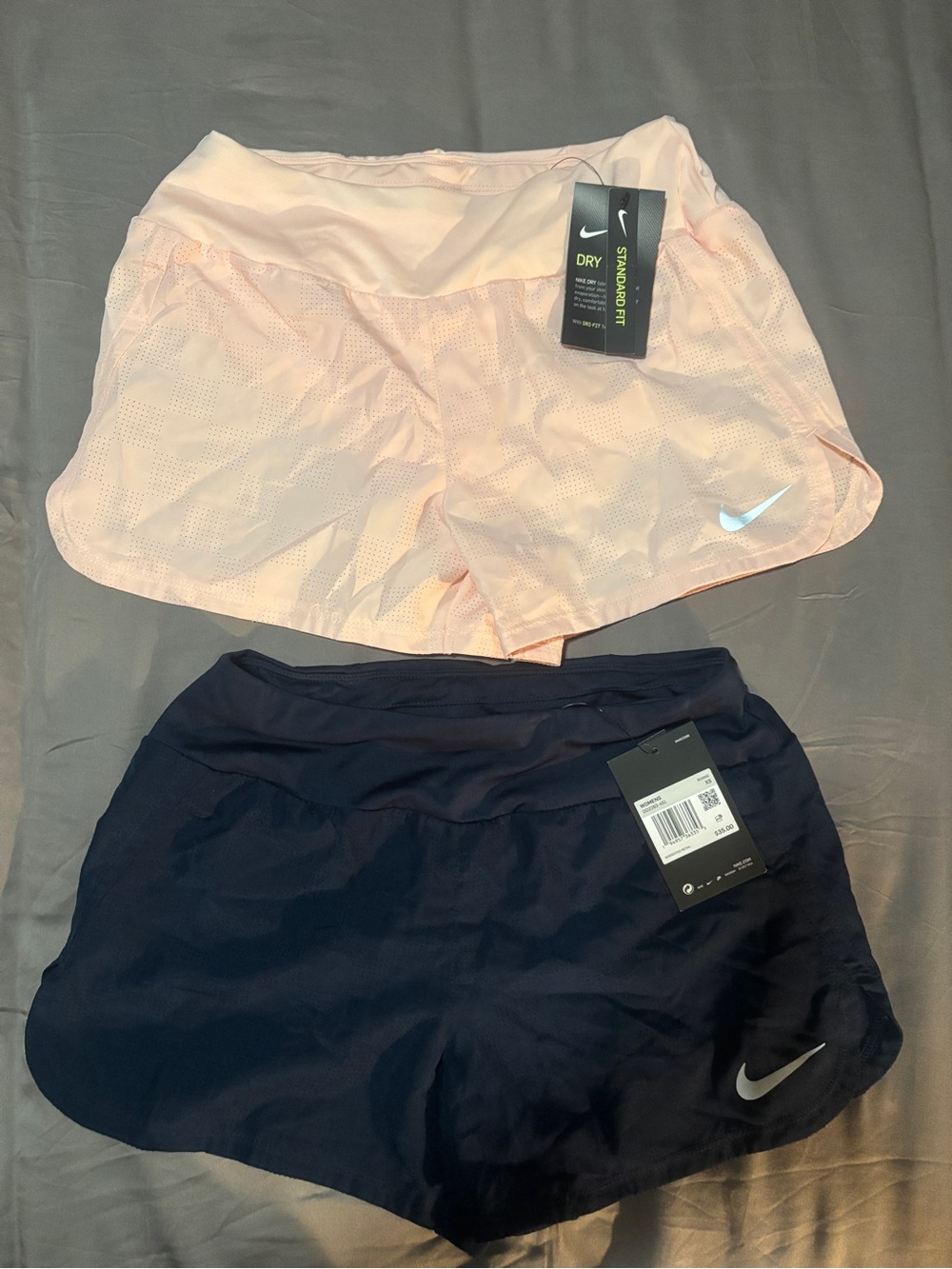 Nike Women’s Athletic Shorts Duo - Light Pink & Navy